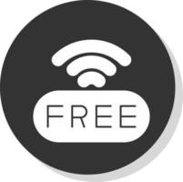 icono de vector wifi gratis