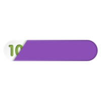 Bullet with number 10 png