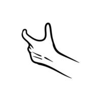 hand people gesture illustration creative design vector