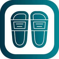 Slippers Vector Icon