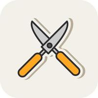 Shears Vector Icon Design