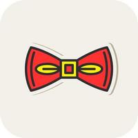 Bow Tie Vector Icon Design