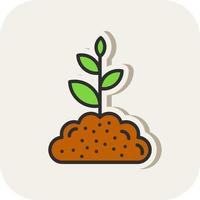 Soil Vector Icon Design