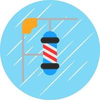 Barbershop Pole Vector Icon