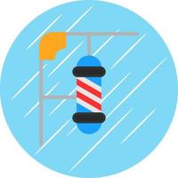 Barbershop Pole Vector Icon