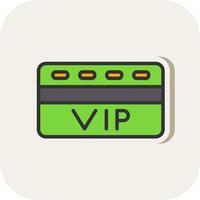 Member Card Vector Icon Design