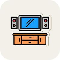 Home Theater Vector Icon Design