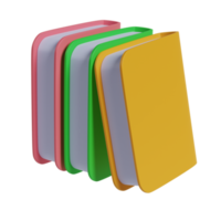 livro ilustração 3d png