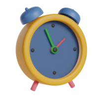 Alarm Clock 3D Illustration png