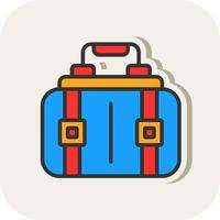 Luggage Vector Icon Design