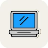 Laptop Vector Icon Design