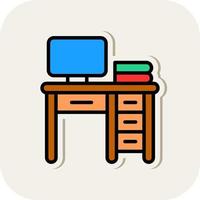 Desk Vector Icon Design