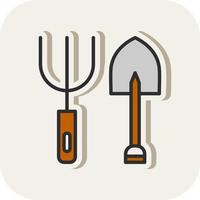 Pitchfork Vector Icon Design