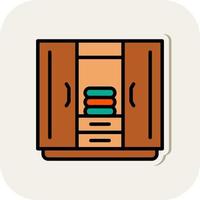 Wardrobe Vector Icon Design