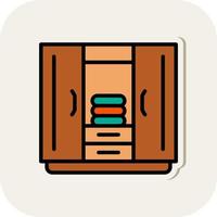 Wardrobe Vector Icon Design