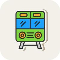 Train Vector Icon Design