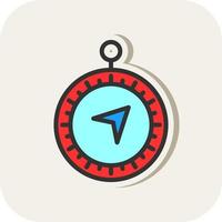 Compass Vector Icon Design