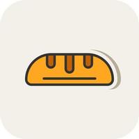 Bread Vector Icon Design