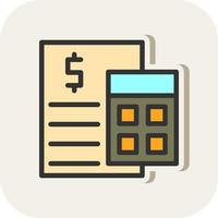 Accountant Vector Icon Design
