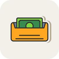 Salary Vector Icon Design