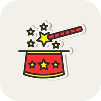 Magic Trick Vector Icon Design