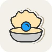 Oyster Vector Icon Design