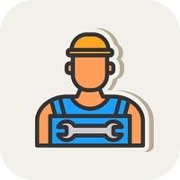 Technician Vector Icon Design