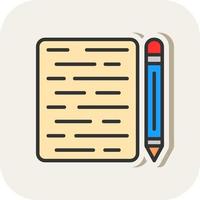 Contract Vector Icon Design