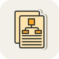 Planning Vector Icon Design
