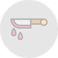 diseño de icono de vector de cuchillo