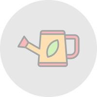 Watering Can Vector Icon Design