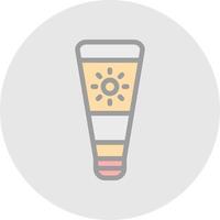 Sunscreen Vector Icon Design