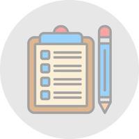 Check List Vector Icon Design