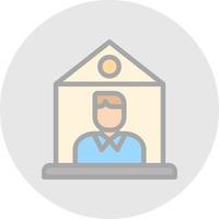 Landlord Vector Icon Design