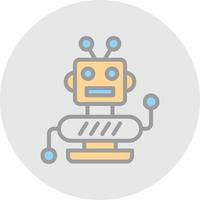 Robot Vector Icon Design