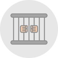 Jail Vector Icon Design