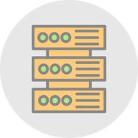 Big Data Vector Icon Design