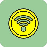 Wifi Signal Vector Icon Design