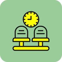 Waiting Room Vector Icon Design