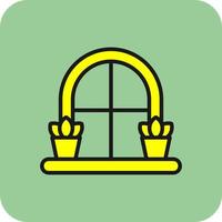 Window Vector Icon Design