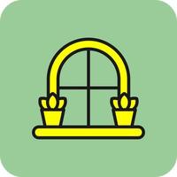 Window Vector Icon Design