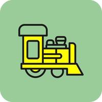 Train Vector Icon Design