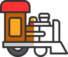 diseño de icono de vector de tren