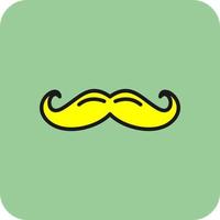 Moustache Vector Icon Design