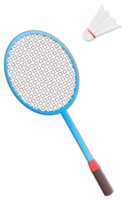 badminton racket en shuttle voorwerp sticker PNG