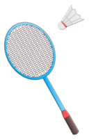 racket och fjäderboll objekt klistermärke png