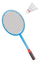 Schläger und Federball Objekt Aufkleber png