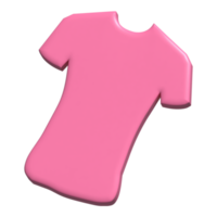 3d icon of t shirt png