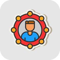 Communication Vector Icon Design