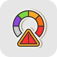 Risk Vector Icon Design